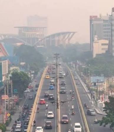 Kualitas Udara Pekanbaru Tidak Sehat, PM2.5 Sempat Capai 149 µg/m³